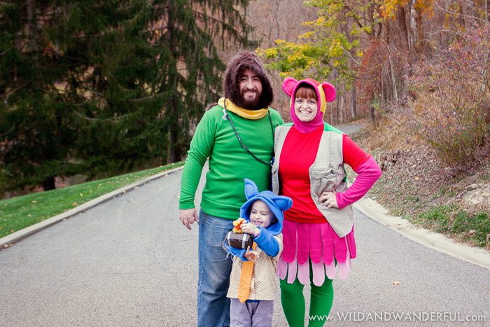 A ‘Tumble Leaf’ Halloween.