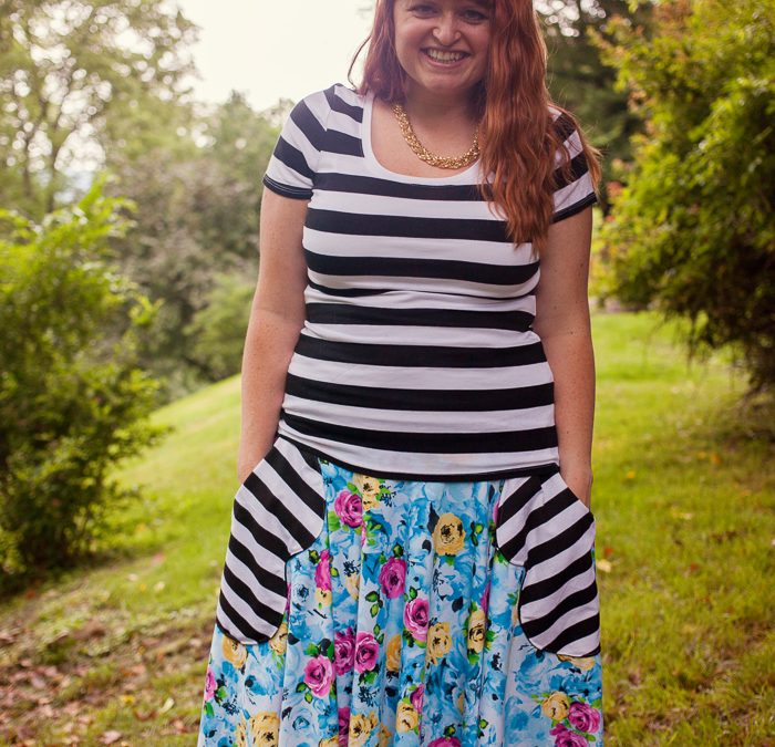 Veronika Skirt by Megan Nielsen