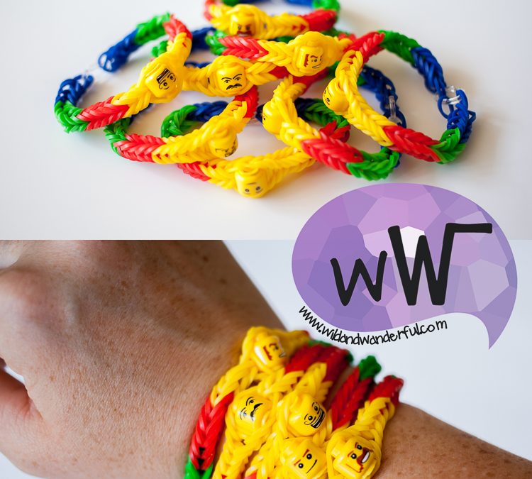 DIY Lego Minifigure Bracelet :: Tutorial