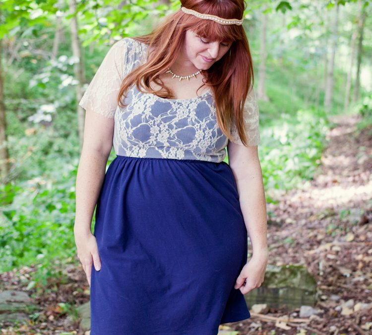 Boundless Knit Dress by Patterns for Pirates