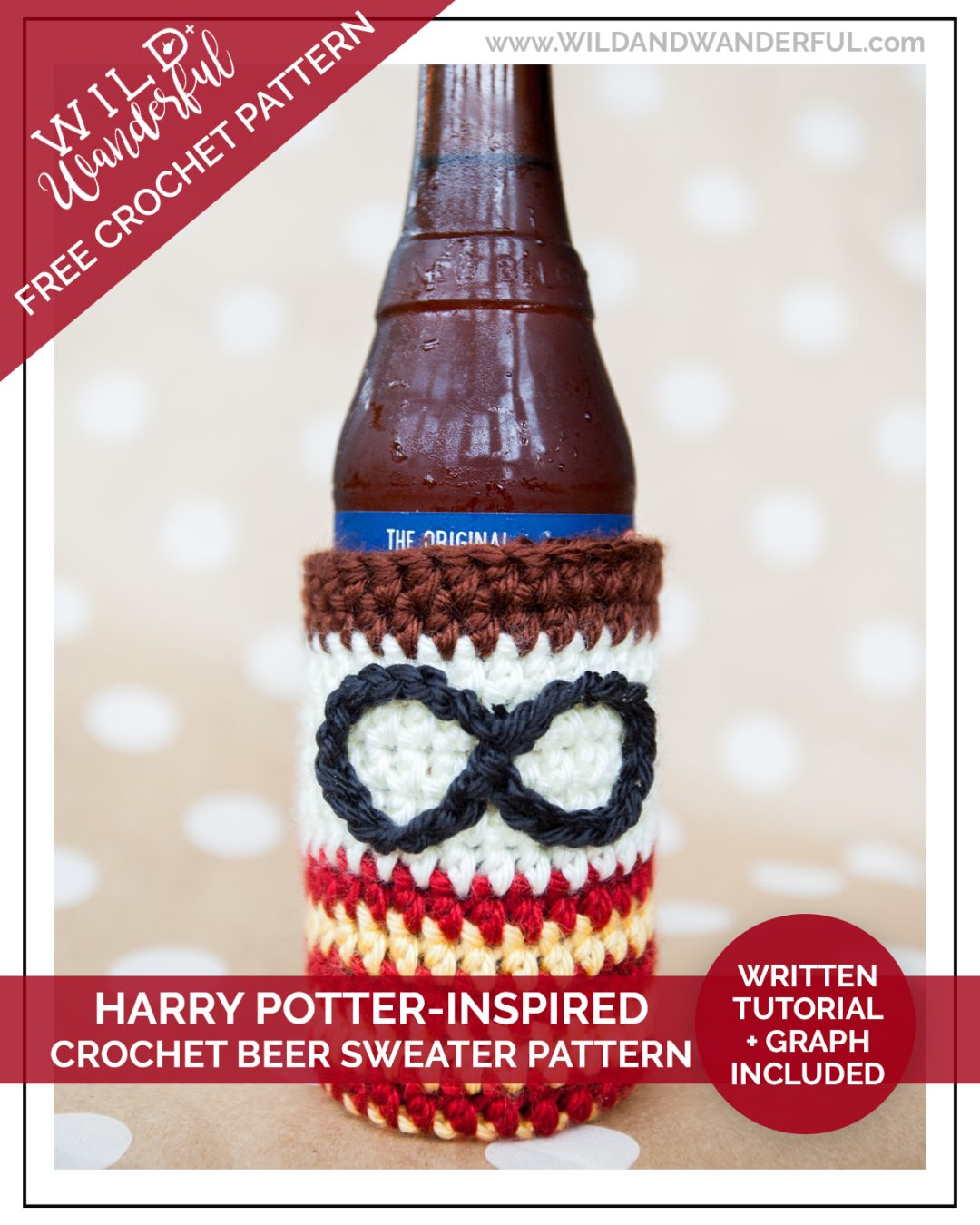 Harry Potter-Inspired Beer Sweater :: Free Crochet Pattern
