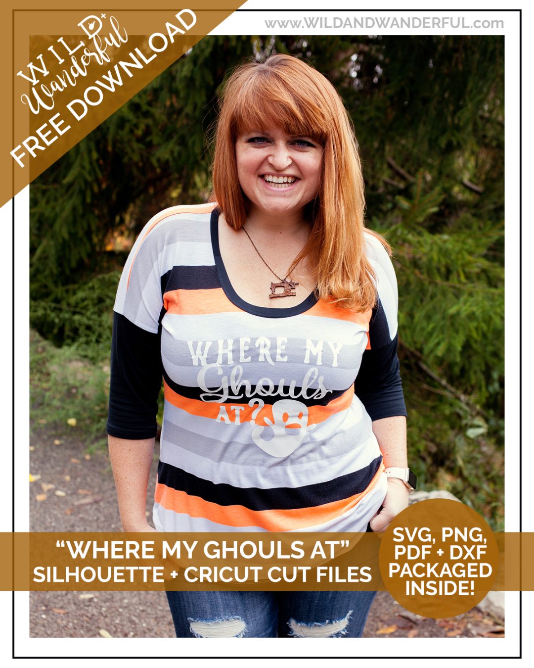 Where My Ghouls At? (Free Halloween SVG / PNG / PDF / Silhouette download!)