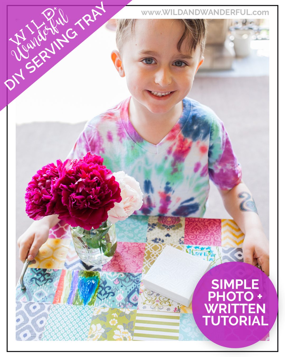 DIY Serving Tray Tutorial