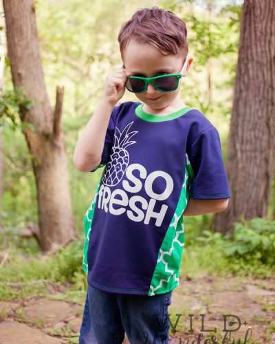 Handmade Boy’s The Fighter Tee | Blog Tour!