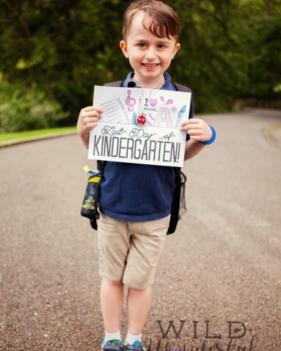 Last Day of Kindergarten