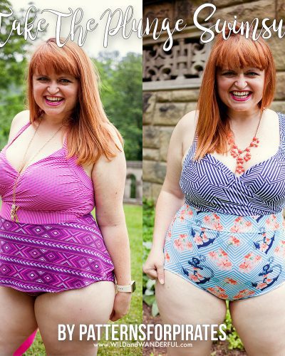 Take the Plunge Swimsuit by Patterns for Pirates