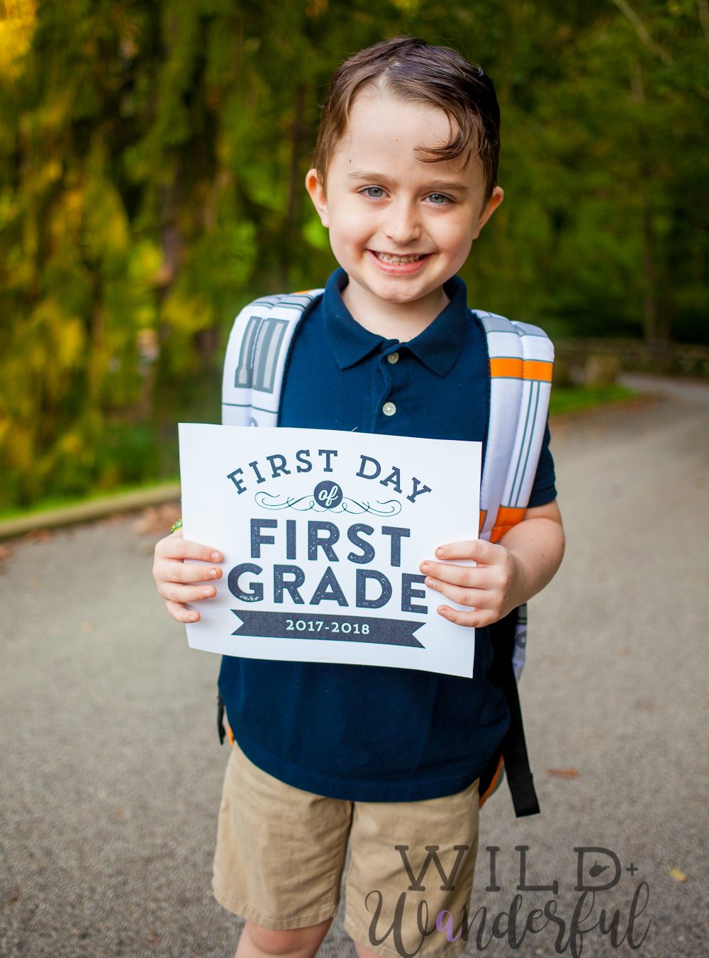 First Day of 1st Grade!