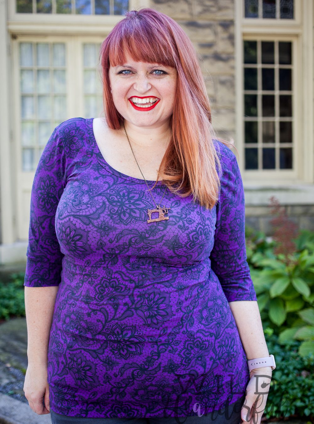 Perfectly Purple Halloween Lace