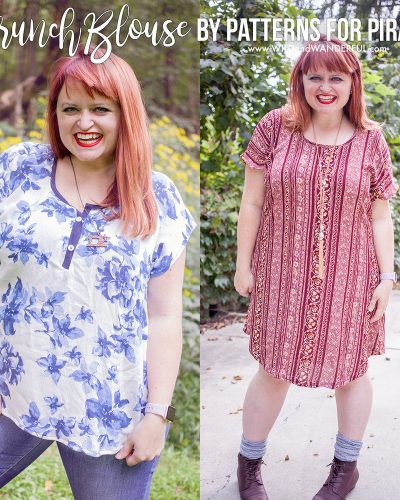 Brunch Blouse by Patterns for Pirates