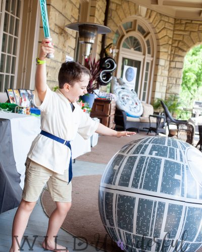 May the Force Be With Lou :: Star Wars Birthday Party