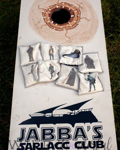 Jabba’s Sarlacc Club Bean Bag Toss :: Star Wars Birthday Party