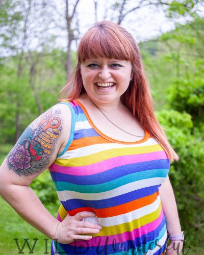 Beachball Stripes with Boho Fabrics