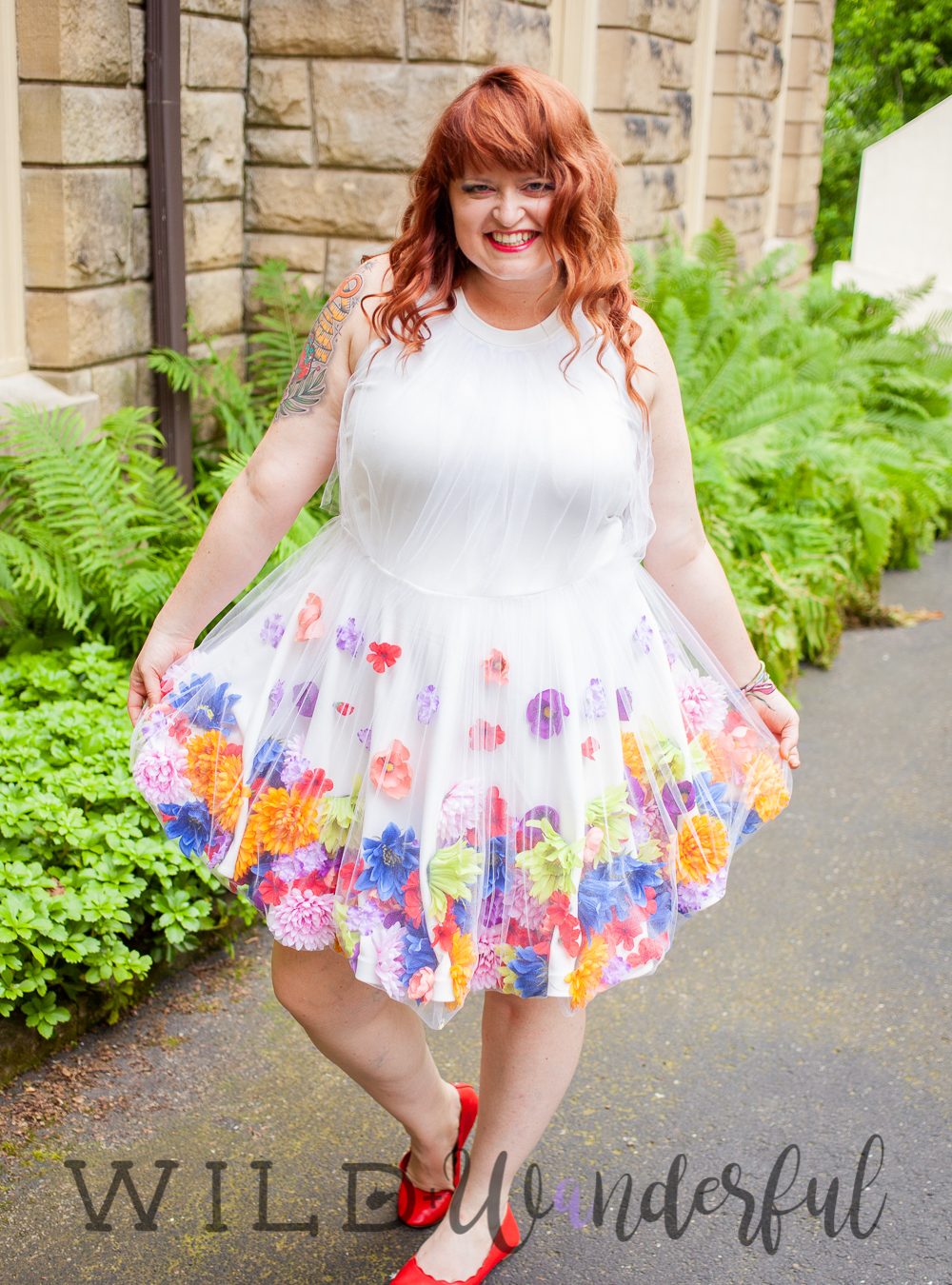 My Happy Floral Dress :: 10 Year Anniversary Attire