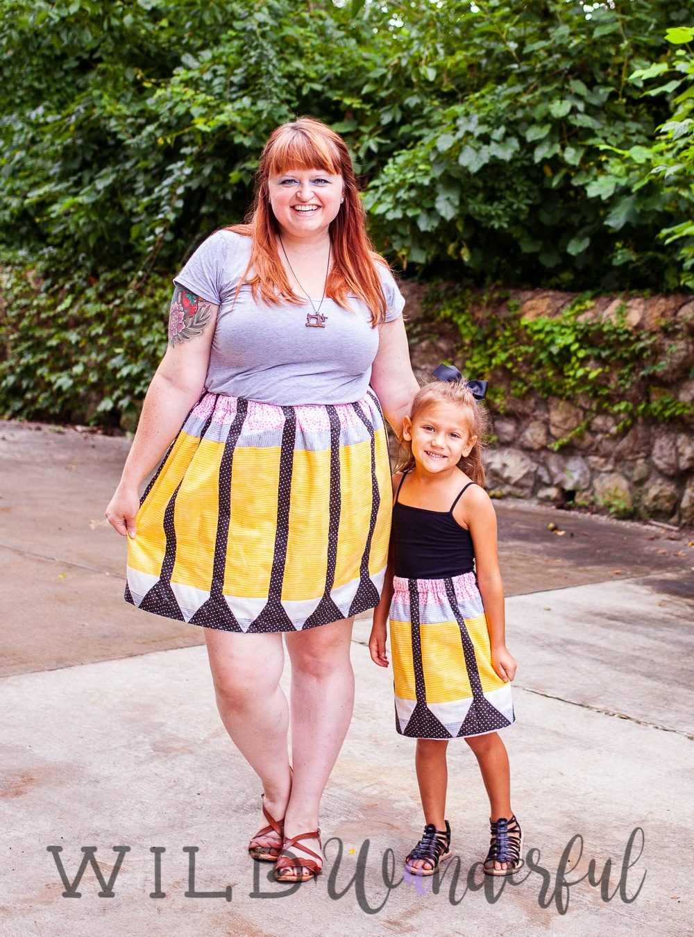 Just Write Skirt by Patterns for Pirates