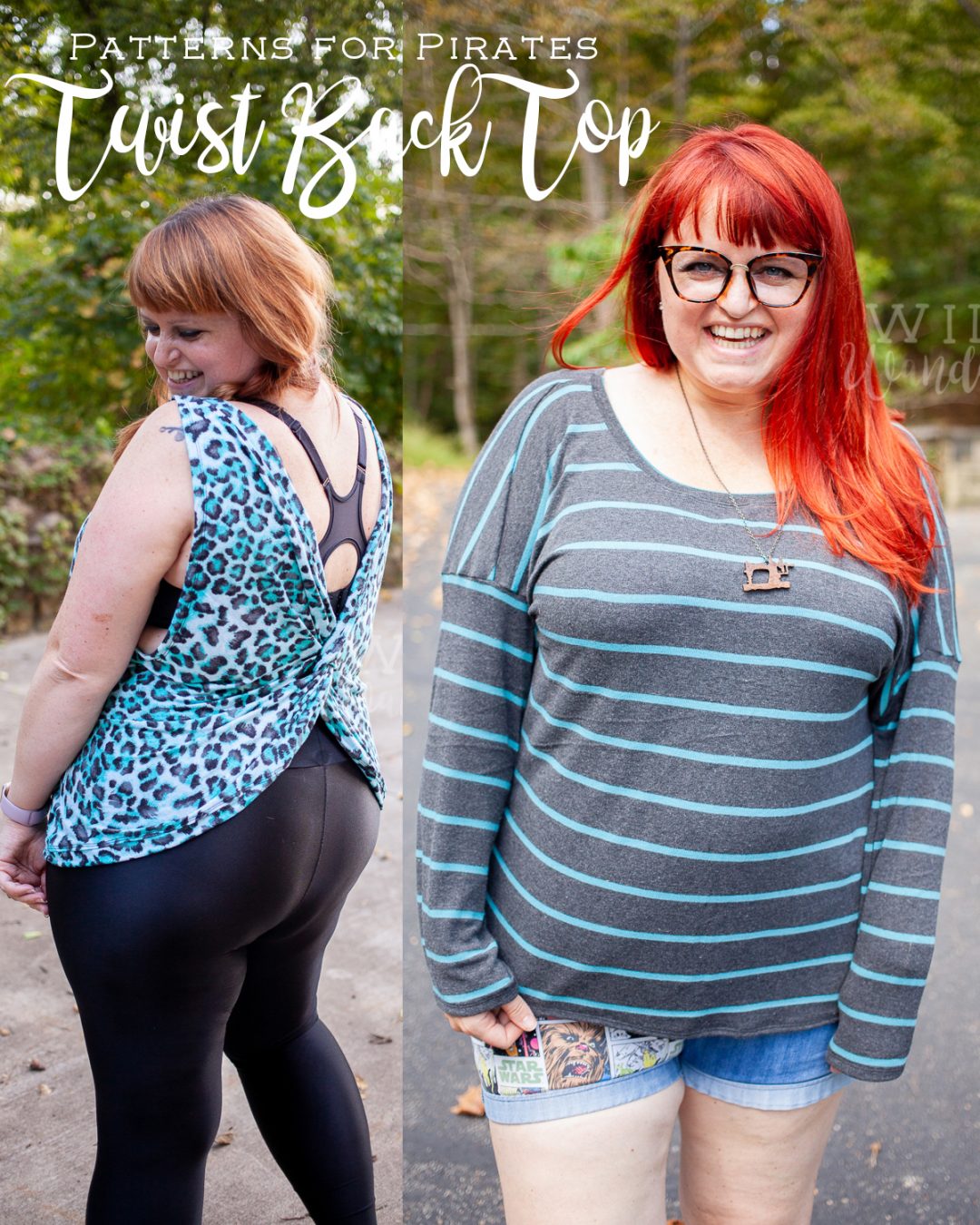 Twist Back Top by Patterns for Pirates
