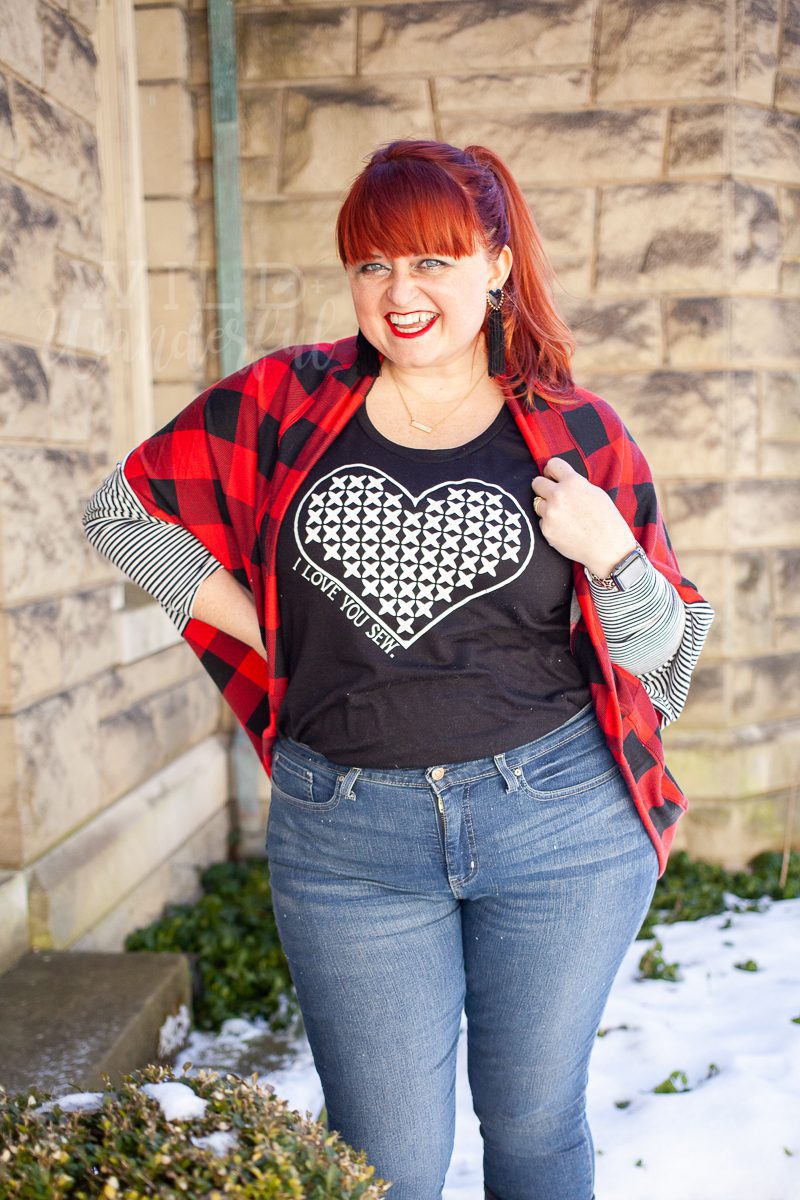 A Color Blocked Colleen Cardigan, by Made for Mermaids