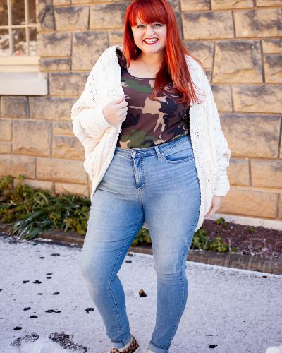 Colleen Cardigan by Made for Mermaids, with a Blanket Refashion Twist!