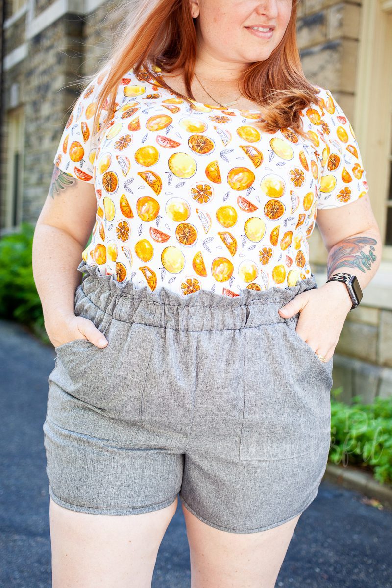 Paperbag Pants + Skirt, by Patterns for Pirates