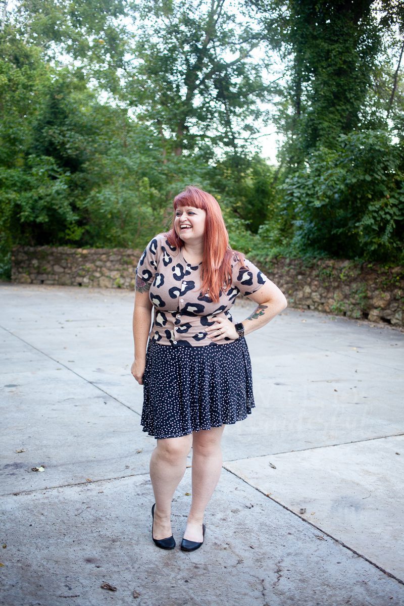 All Leopard-ed Up, a P4P Cardigan