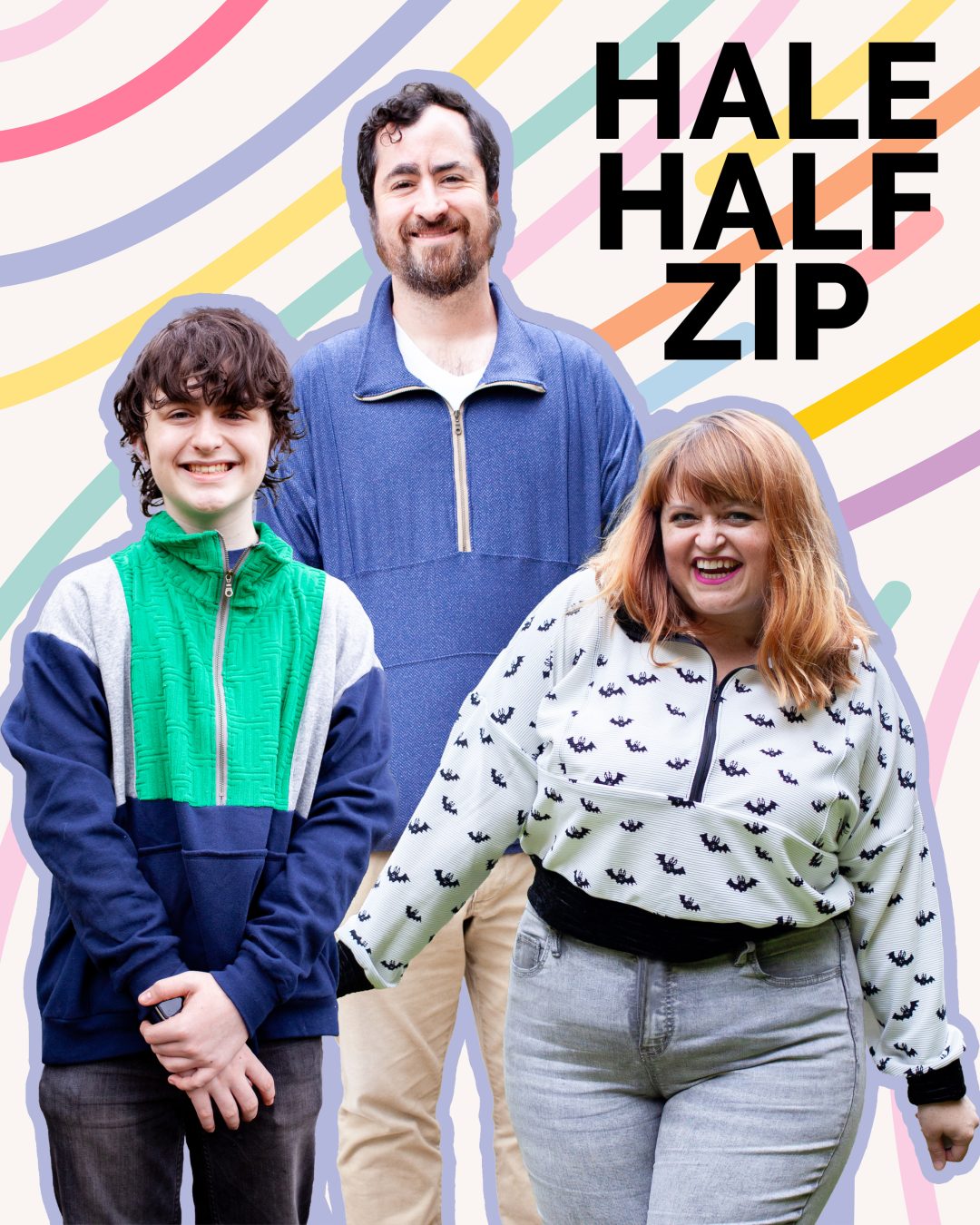 Hale Half Zip by Patterns for Pirates