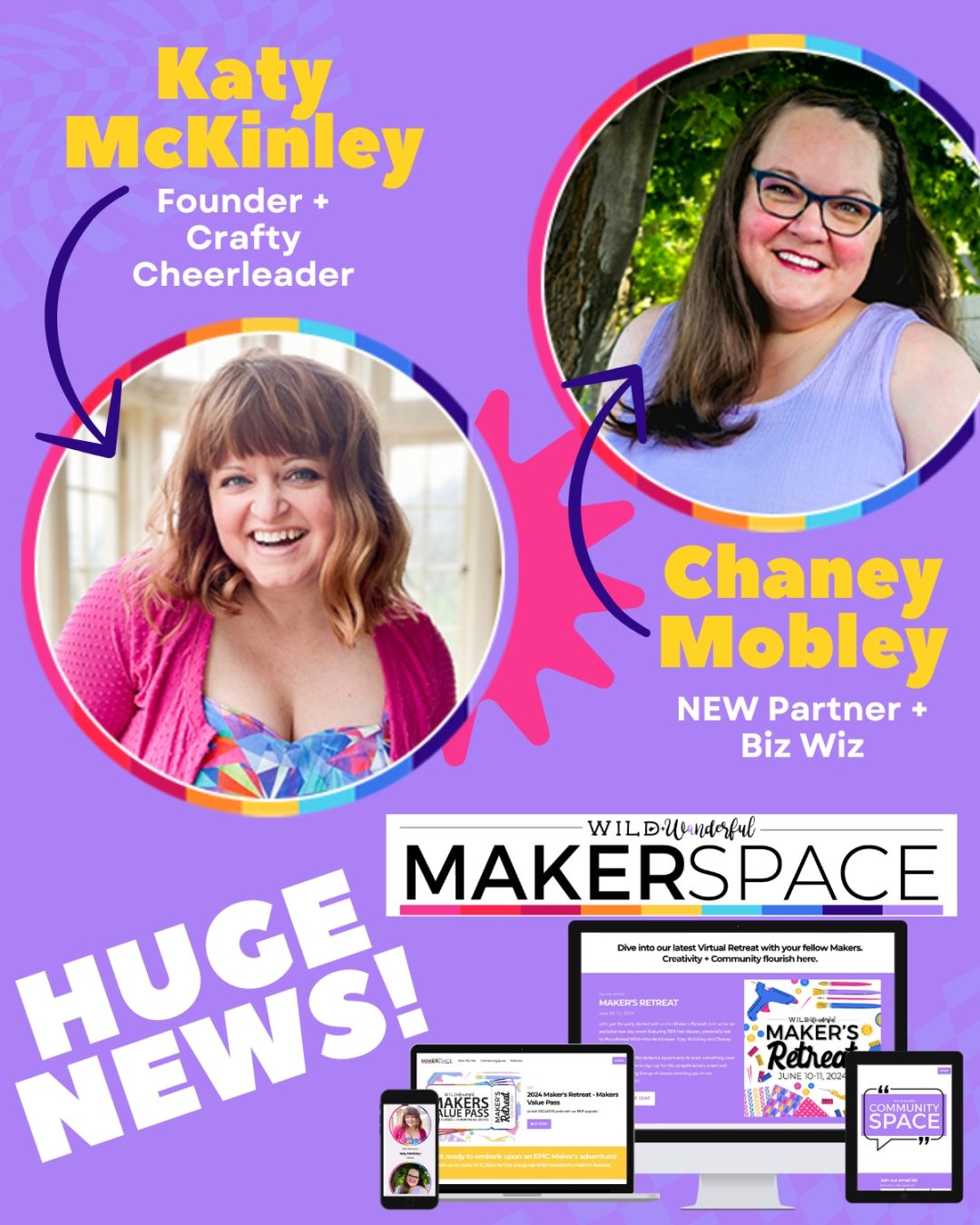 Embarking on a New Creative Journey: Wild+Wanderful Welcomes Chaney Mobley and Launches MakerSpace!