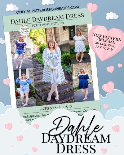 What a Day for a Daydream / the Dahle Daydream Dress by Patterns for Pirates