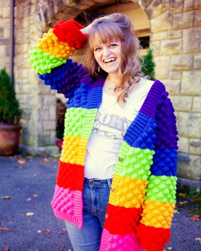 Bobbles for Days: My Rainbow Bobble Sweater